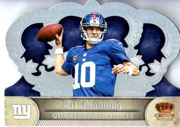 2012 Panini Crown Royale - Silver Crown #101 Eli Manning Front