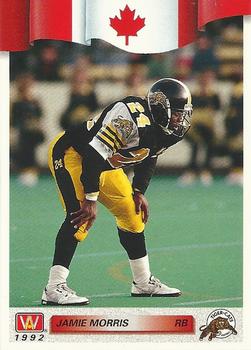 1992 All World CFL #156 Jamie Morris Front