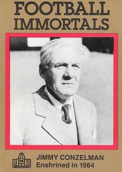 1985-88 Football Immortals #27 Jimmy Conzelman Front