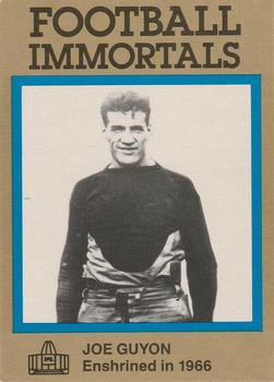1985-88 Football Immortals #47 Joe Guyon Front