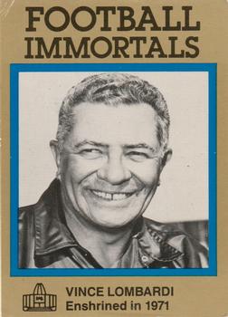 1985-88 Football Immortals #71 Vince Lombardi Front