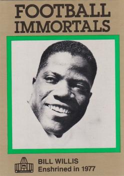 1985-88 Football Immortals #126 Bill Willis Front
