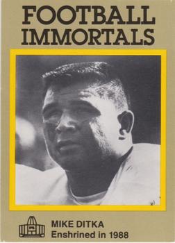 1985-88 Football Immortals #142 Mike Ditka Front