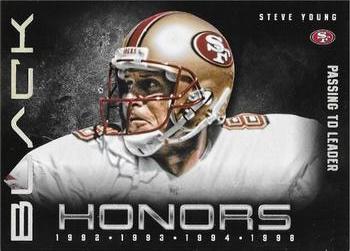 2012 Panini Black - Honors #17 Steve Young Front