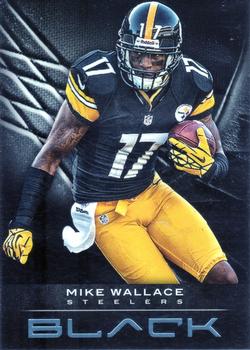 2012 Panini Black - Platinum #14 Mike Wallace Front