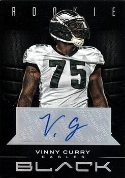 2012 Panini Black - Rookie Signatures #197 Vinny Curry Front