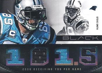 2012 Panini Black - Stat Line Materials #23 Steve Smith Front