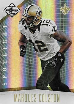 2012 Panini Limited - Gold Spotlight #61 Marques Colston Front