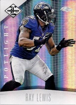 2012 Panini Limited - Silver Spotlight #11 Ray Lewis Front
