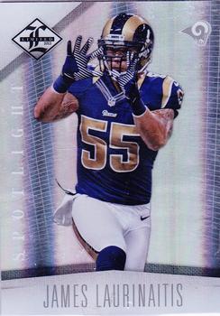 2012 Panini Limited - Silver Spotlight #92 James Laurinaitis Front