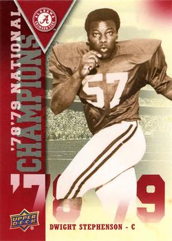 2012 Upper Deck University of Alabama - National Champions #NCDS Dwight Stephenson Front