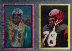 1984 Topps Stickers #143 / 155 Doug Betters / Anthony Munoz Front