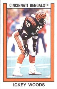 1989 Panini Stickers #234 Ickey Woods Front