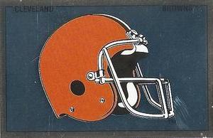 1989 Panini Stickers #251 Cleveland Browns Helmet Front
