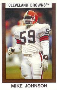 1989 Panini Stickers #256 Mike Johnson Front