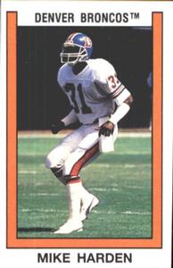 1989 Panini Stickers #270 Mike Harden Front