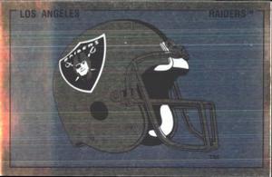1989 Panini Stickers #321 Los Angeles Raiders Helmet Front