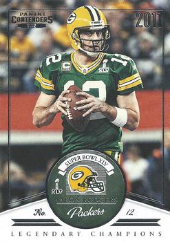 2012 Panini Contenders - Legendary Champions #2 Aaron Rodgers Front