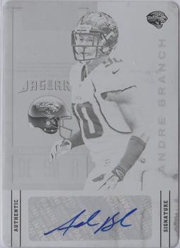 2012 Panini Contenders - Printing Plates Black #103 Andre Branch Front