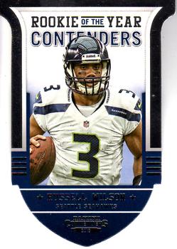 2012 Panini Contenders - ROY Contenders #8 Russell Wilson Front