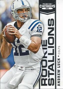 2012 Panini Contenders - Rookie Stallions #1 Andrew Luck Front