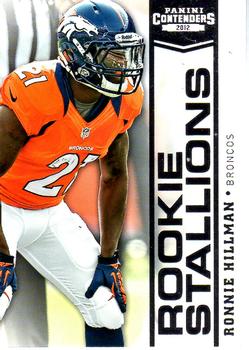 2012 Panini Contenders - Rookie Stallions #24 Ronnie Hillman Front