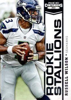 2012 Panini Contenders - Rookie Stallions #9 Russell Wilson Front