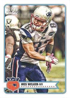 2012 Topps Magic - Mini #10 Wes Welker Front