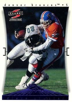 1997 Score Denver Broncos #9 Steve Atwater Front