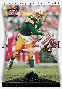 1997 Score Green Bay Packers #1 Brett Favre Front