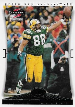 1997 Score Green Bay Packers #4 Keith Jackson Front