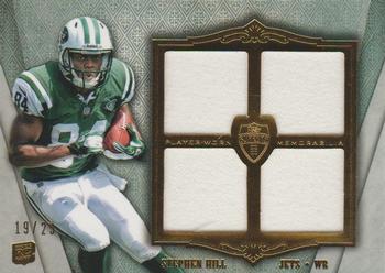 2012 Topps Supreme - Rookie Quad Relics #SRQR-SH Stephen Hill Front