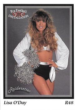 1994-95 Sideliners Pro Football Cheerleaders #R48 Lisa O'Day Front