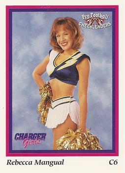 1994-95 Sideliners Pro Football Cheerleaders #C6 Rebecca Mangual Front