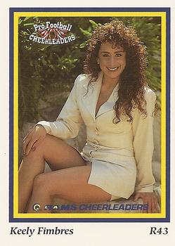 1994-95 Sideliners Pro Football Cheerleaders #R43 Keely Fimbres Front