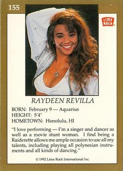 1992 Lime Rock Pro Cheerleaders #155 Raydeen Revilla Back