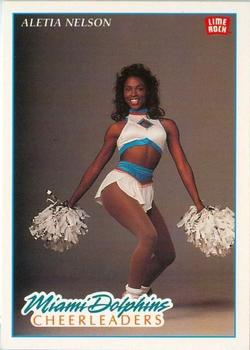 1992 Lime Rock Pro Cheerleaders #184 Aletia Nelson Front