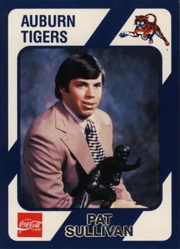 1989 Collegiate Collection Coke Auburn Tigers (20) #C-7 Pat Sullivan Front
