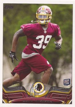 2013 Topps #376 David Amerson Front