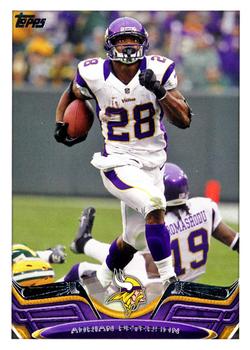 2013 Topps #1 Adrian Peterson Front