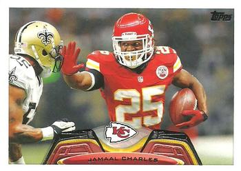 2013 Topps #75 Jamaal Charles Front
