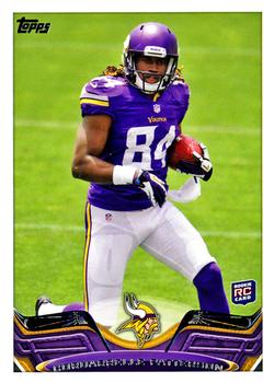 2013 Topps #386 Cordarrelle Patterson Front