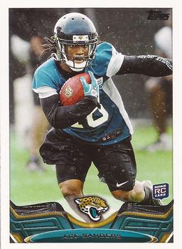 2013 Topps #77 Ace Sanders Front