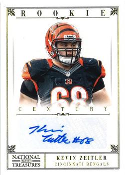 2012 Panini National Treasures #256 Kevin Zeitler Front