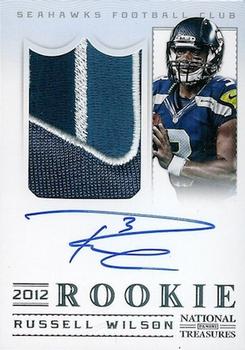2012 Panini National Treasures #325 Russell Wilson Front