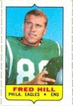 1969 Topps - Four-in-One Singles #NNO Fred Hill Front