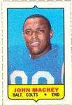 1969 Topps - Four-in-One Singles #NNO John Mackey Front
