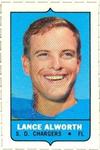 1969 Topps - Four-in-One Singles #NNO Lance Alworth Front