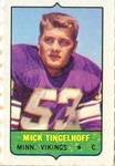 1969 Topps - Four-in-One Singles #NNO Mick Tingelhoff Front