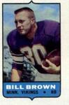1969 Topps - Four-in-One Singles #NNO Bill Brown Front